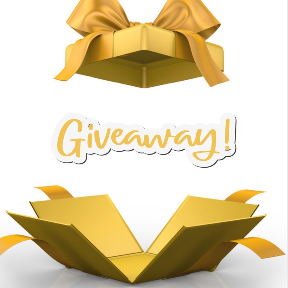 Golden Gift Box with Ribbon